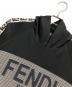FENDI (フェンディ) プルオーバーパーカー ホワイト×ブラック サイズ:S：10000円