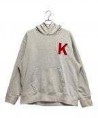 KENZOケンゾー）の古着「Lucky Tiger Pullover Parka」｜ホワイト