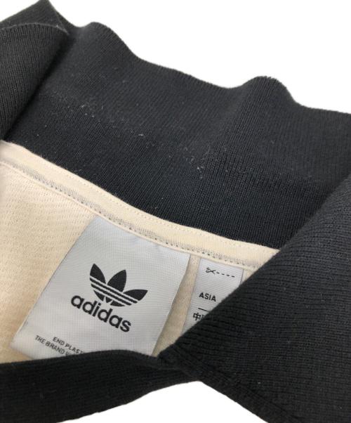 adidas（アディダス）adidas (アディダス) CLASSICS WAFFLE POLO-WONDER ホワイト×ブラック サイズ:Lの古着・服飾アイテム