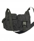 BAICYCLON by Bagjackバイシクロンバイバッグジャック）の古着「MULTI POCKET SHOULDER BAG」｜ブラック
