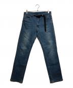 GRAMICCIグラミチ）の古着「デニム クライミングパンツ」｜スカイブルー