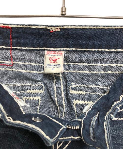 TRUE RELIGION（トゥルー レリジョン）TRUE RELIGION (トゥルー レリジョン) フレアデニムパンツ ブルー サイズ:W25の古着・服飾アイテム