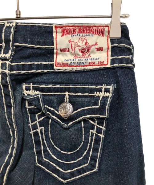 TRUE RELIGION（トゥルー レリジョン）TRUE RELIGION (トゥルー レリジョン) フレアデニムパンツ ブルー サイズ:W25の古着・服飾アイテム