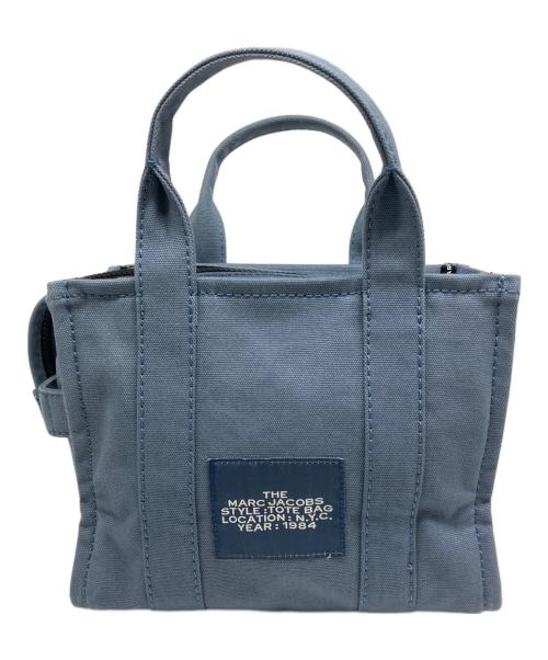 MARC JACOBS（マークジェイコブズ）MARC JACOBS (マークジェイコブス) ザ キャンバス トート バッグ スモール ブルーの古着・服飾アイテム