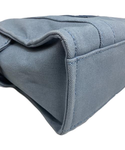 MARC JACOBS（マークジェイコブズ）MARC JACOBS (マークジェイコブス) ザ キャンバス トート バッグ スモール ブルーの古着・服飾アイテム