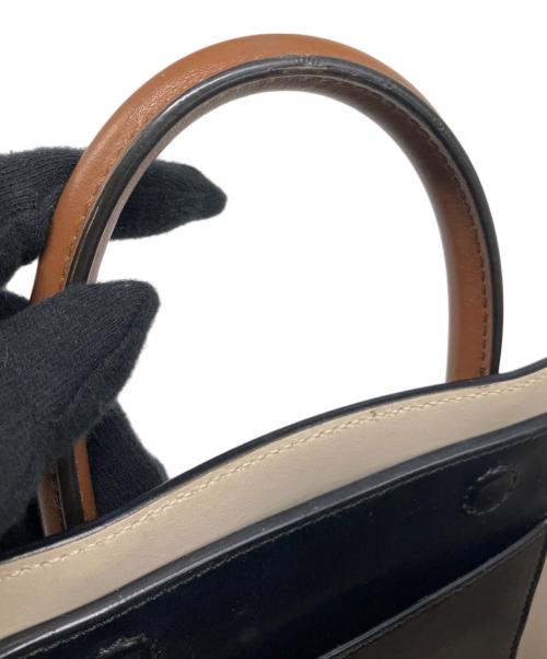 BURBERRY（バーバリー）BURBERRY (バーバリー) ヴィンテージチェック トリプルスタッズ ベルトバッグ ベージュ×ブラックの古着・服飾アイテム