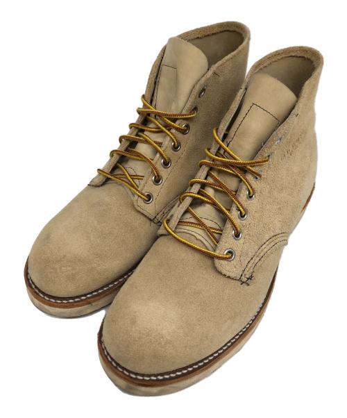 RED WING（レッドウィング）RED WING (レッドウィング) CLASSIC ROUND ベージュ サイズ:USA 7 1/2 / UK 6 1/2 / EUR 40の古着・服飾アイテム