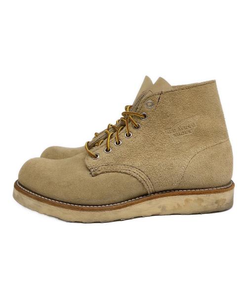 RED WING（レッドウィング）RED WING (レッドウィング) CLASSIC ROUND ベージュ サイズ:USA 7 1/2 / UK 6 1/2 / EUR 40の古着・服飾アイテム
