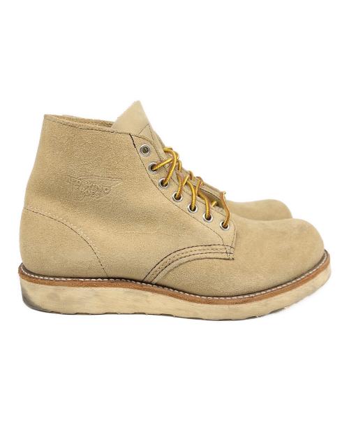 RED WING（レッドウィング）RED WING (レッドウィング) CLASSIC ROUND ベージュ サイズ:USA 7 1/2 / UK 6 1/2 / EUR 40の古着・服飾アイテム