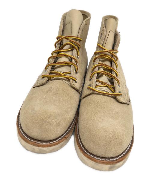 RED WING（レッドウィング）RED WING (レッドウィング) CLASSIC ROUND ベージュ サイズ:USA 7 1/2 / UK 6 1/2 / EUR 40の古着・服飾アイテム