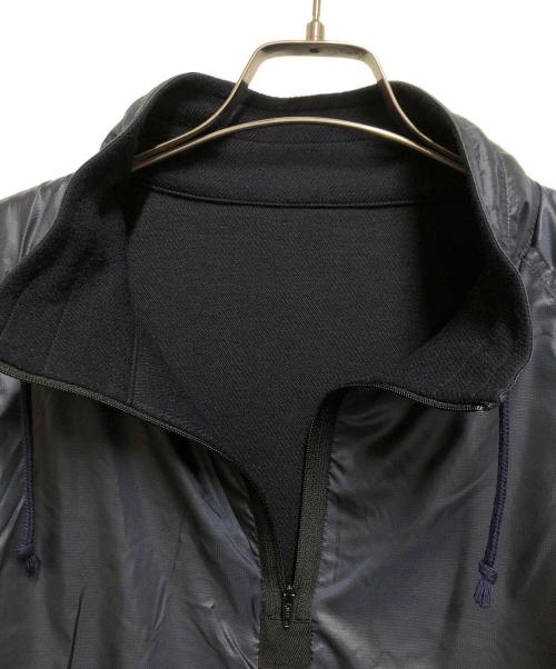 HOMELESS TAILOR（ホームレステイラー）HOMELESS TAILOR (ホームレステイラー) ハーフジップレイヤードニット ネイビー サイズ:FREEの古着・服飾アイテム
