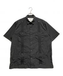 BURLAP OUTFITTER（バーラップアウトフィッター）の古着「半袖シャツ」｜ブラック