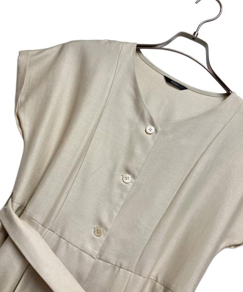 ROSSO（ロッソ）ROSSO (ロッソ) 半袖ワンピース ベージュ サイズ:FREEの古着・服飾アイテム