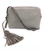 Saint Laurent Parisサンローランパリ）の古着「ショルダーバッグ」｜ライトグレー