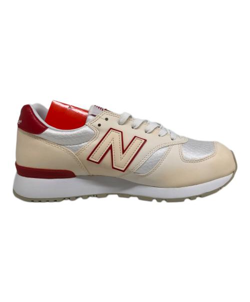 NEW BALANCE（ニューバランス）NEW BALANCE (ニューバランス) NEW BALANCE 386 クリーム×レッド サイズ:US 10の古着・服飾アイテム