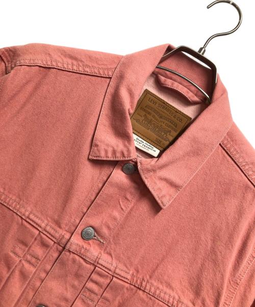 LEVI'S PReMIUM（リーバイス プレミアム）LEVI'S PReMIUM (リーバイスプレミアム) デニムジャケット ピンク サイズ:Ｍの古着・服飾アイテム