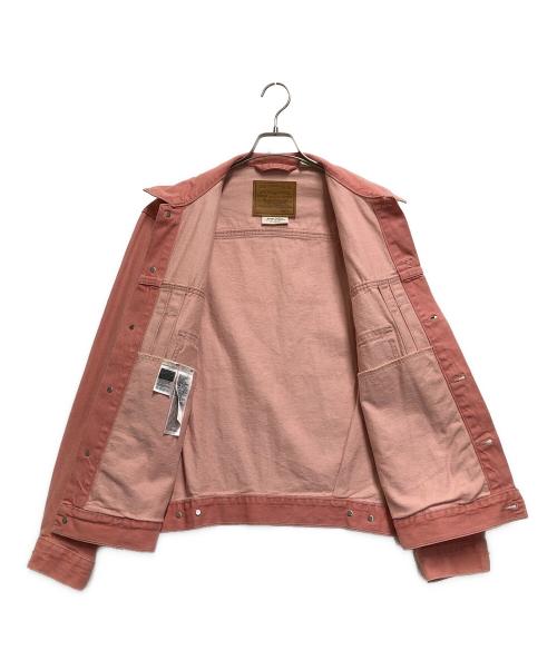 LEVI'S PReMIUM（リーバイス プレミアム）LEVI'S PReMIUM (リーバイスプレミアム) デニムジャケット ピンク サイズ:Ｍの古着・服飾アイテム