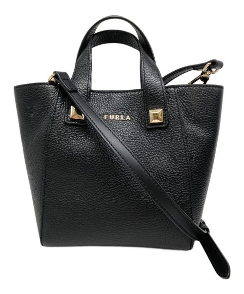 FURLA（フルラ）FURLA (フルラ) AFRODITE MINI TOTE N/S ブラックの古着・服飾アイテム
