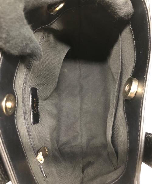 FURLA（フルラ）FURLA (フルラ) AFRODITE MINI TOTE N/S ブラックの古着・服飾アイテム