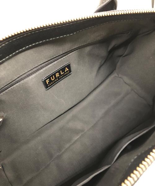 FURLA（フルラ）FURLA (フルラ) LINDA S TOTE C TRACOLLA スモールトート ブラックの古着・服飾アイテム