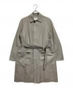 nanamicaナナミカ）の古着「シングルトレンチコート」｜ライトグレー
