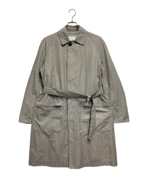 nanamica（ナナミカ）nanamica (ナナミカ) シングルトレンチコート ライトグレー サイズ:Sの古着・服飾アイテム