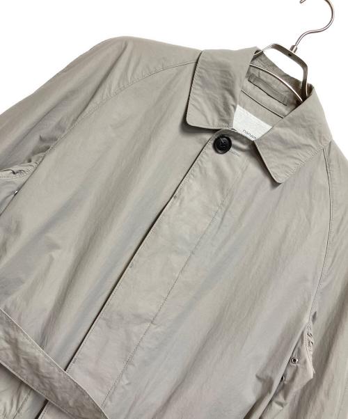 nanamica（ナナミカ）nanamica (ナナミカ) シングルトレンチコート ライトグレー サイズ:Sの古着・服飾アイテム