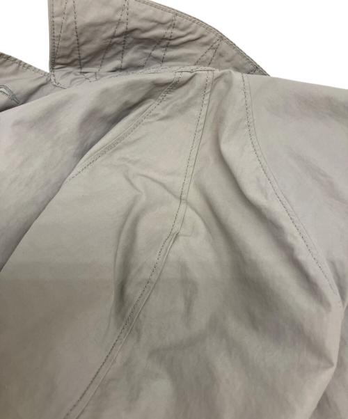 nanamica（ナナミカ）nanamica (ナナミカ) シングルトレンチコート ライトグレー サイズ:Sの古着・服飾アイテム