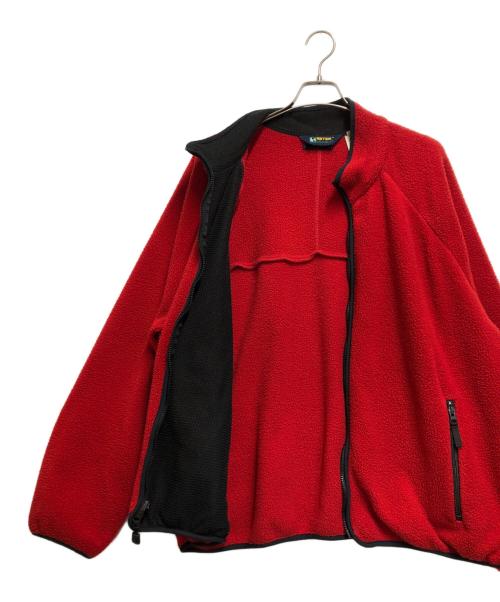 EBTEK（イービーテック）EBTEK (イービーテック) Eddie Bauer (エディーバウアー) フリースジャケット レッド サイズ:Ｌ/Ｇの古着・服飾アイテム