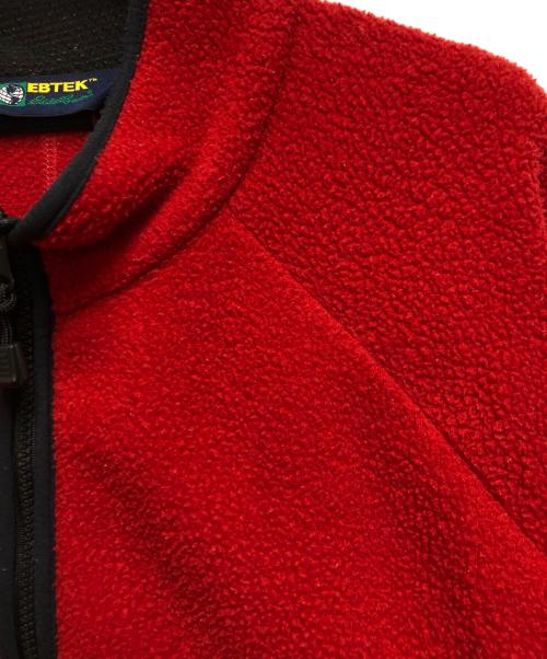 EBTEK（イービーテック）EBTEK (イービーテック) Eddie Bauer (エディーバウアー) フリースジャケット レッド サイズ:Ｌ/Ｇの古着・服飾アイテム