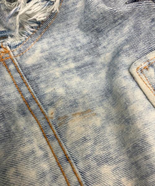 GDC（ジーディーシー）GDC (ジーディーシー) デニムベスト ブルー サイズ:Mの古着・服飾アイテム