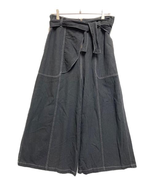 aphlotus（aphlotus）aphlotus (aphlotus) フレアパンツ ブラック サイズ:SIZE Mの古着・服飾アイテム