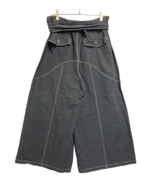 aphlotus（aphlotus）aphlotus (aphlotus) フレアパンツ ブラック サイズ:SIZE Mの古着・服飾アイテム