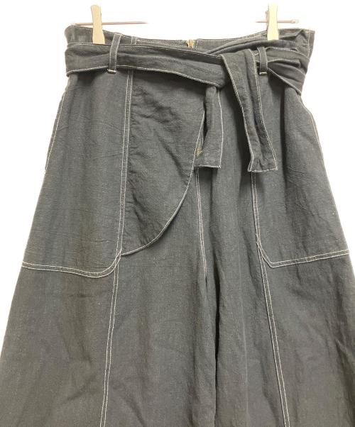 aphlotus（aphlotus）aphlotus (aphlotus) フレアパンツ ブラック サイズ:SIZE Mの古着・服飾アイテム