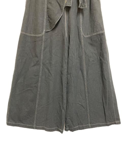 aphlotus（aphlotus）aphlotus (aphlotus) フレアパンツ ブラック サイズ:SIZE Mの古着・服飾アイテム