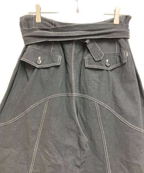 aphlotus（aphlotus）aphlotus (aphlotus) フレアパンツ ブラック サイズ:SIZE Mの古着・服飾アイテム