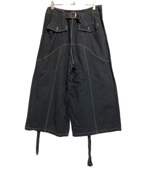 aphlotus（aphlotus）aphlotus (aphlotus) フレアパンツ ブラック サイズ:SIZE Mの古着・服飾アイテム