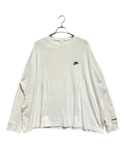NIKE（ナイキ）NIKE (ナイキ) PEACEMINUSONE PMO (ピースマイナスワン) LS Tee ホワイト サイズ:Lの古着・服飾アイテム