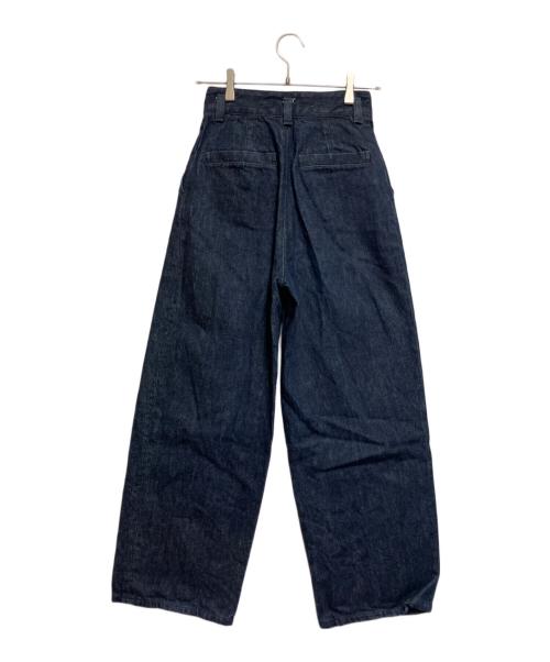 STEVEN ALAN（スティーブンアラン）STEVEN ALAN (スティーブンアラン) 13OZ DENIM TUCK TROUSERS インディゴ サイズ:Sの古着・服飾アイテム