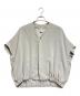 no control air（ノーコントロールエアー）の古着「ライトクレープウェーブベスト」｜ライトグレー
