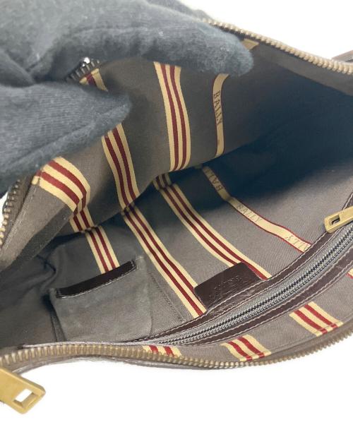 BALLY（バリー）BALLY (バリー) ハンドバッグ ブラウンの古着・服飾アイテム