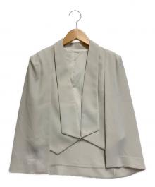 resil（レジル）の古着「ケープデザインショートジャケット」｜ベージュ