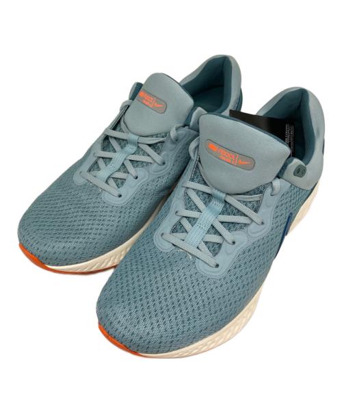 NIKE（ナイキ）NIKE (ナイキ) REACT MILER 3 ブルー×ホワイト サイズ:US 10の古着・服飾アイテム