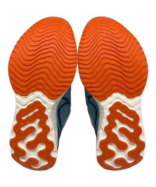 NIKE（ナイキ）NIKE (ナイキ) REACT MILER 3 ブルー×ホワイト サイズ:US 10の古着・服飾アイテム