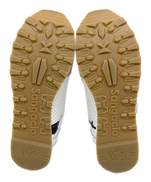 via SANGACIO（ヴィア・サンガチオ）via SANGACIO (ヴィア・サンガチオ) スニーカー ホワイト×グレー サイズ:US 10の古着・服飾アイテム