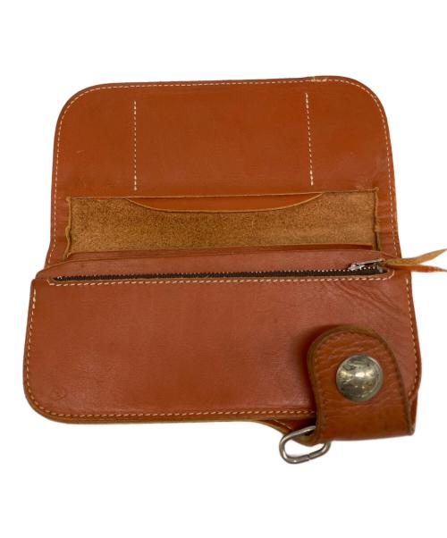 不明（不明）不明 (不明) 長財布 ブラウンの古着・服飾アイテム