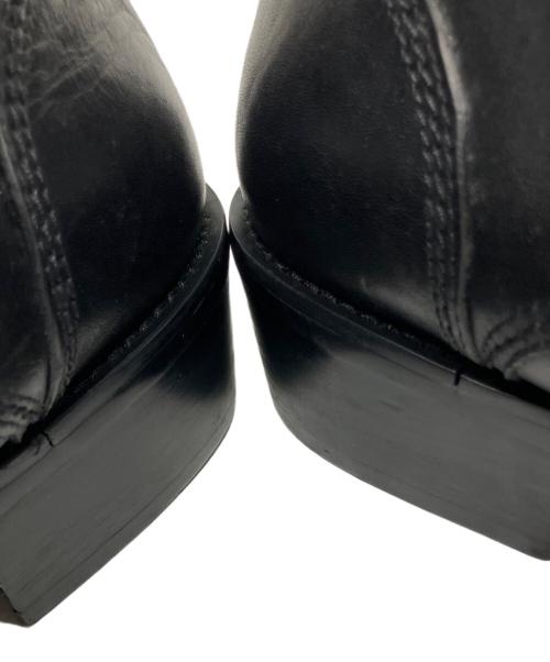 RED COVER（レッドカバ）RED COVER (レッドカバ) ジップアップヒールブーツ ブラック サイズ:44の古着・服飾アイテム