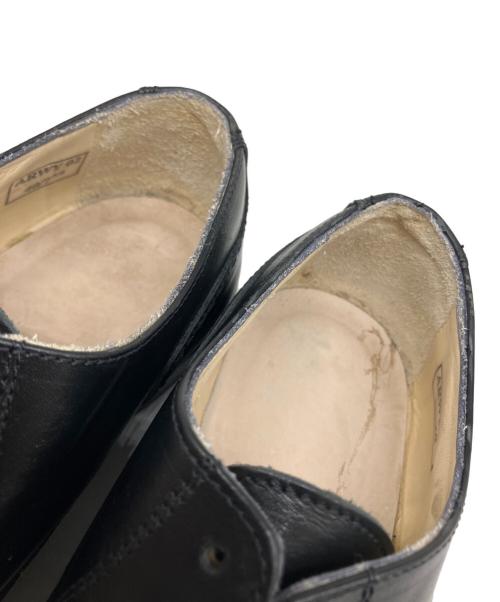 不明（不明）不明 (不明) ベルギー軍 シューズ ブラック サイズ:ARMY02 / 40 / 7 1/2の古着・服飾アイテム