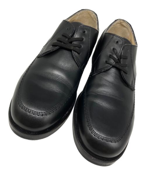 不明（不明）不明 (不明) ベルギー軍 シューズ ブラック サイズ:ARMY02 / 40 / 7 1/2の古着・服飾アイテム