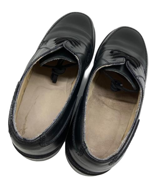 不明（不明）不明 (不明) ベルギー軍 シューズ ブラック サイズ:ARMY02 / 40 / 7 1/2の古着・服飾アイテム